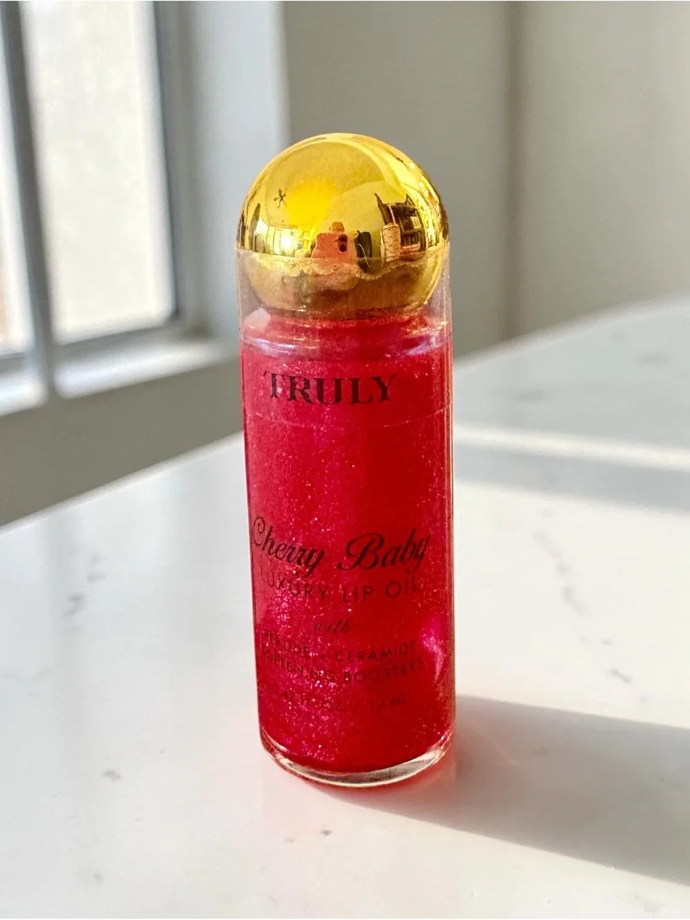💎 Truly Cherry Baby Luxury Lip Oil Full-Size New Sealed